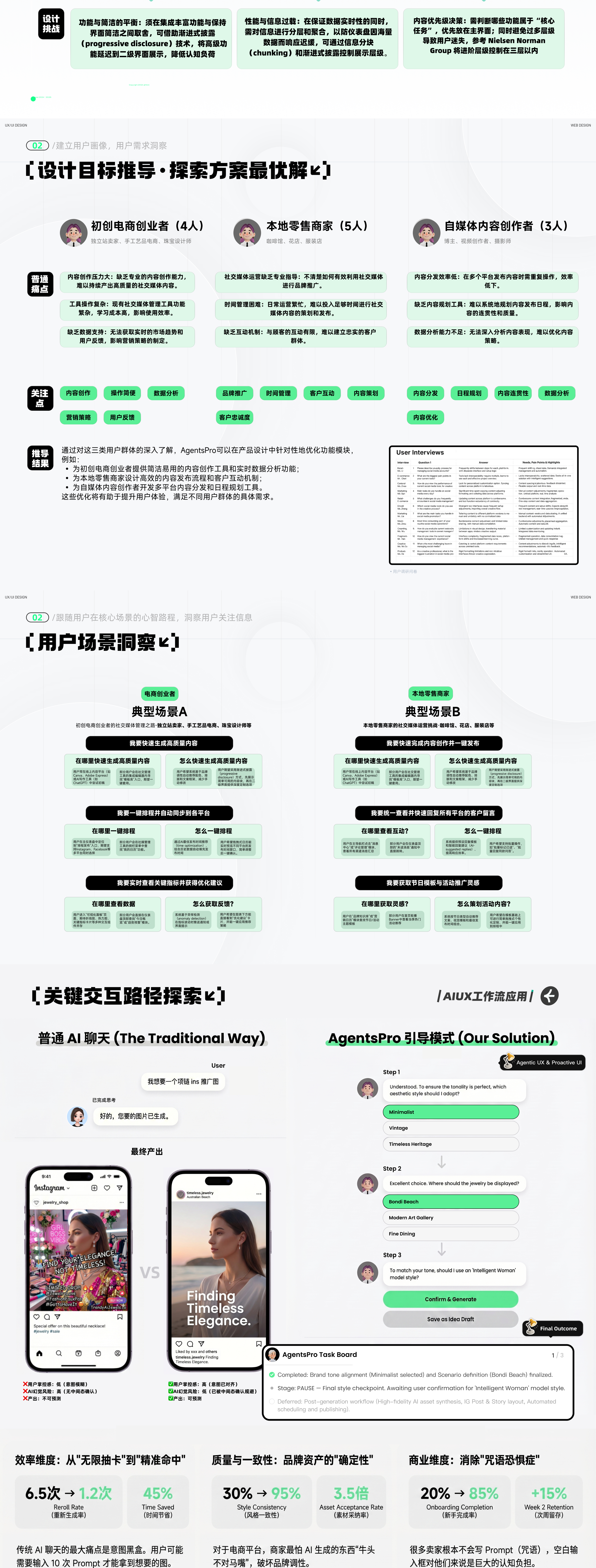 AgentsPro 信息架构、用户洞察与方案设计